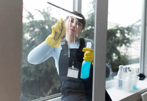 Nettoyage de vitres intérieures et extérieures à Belgeard